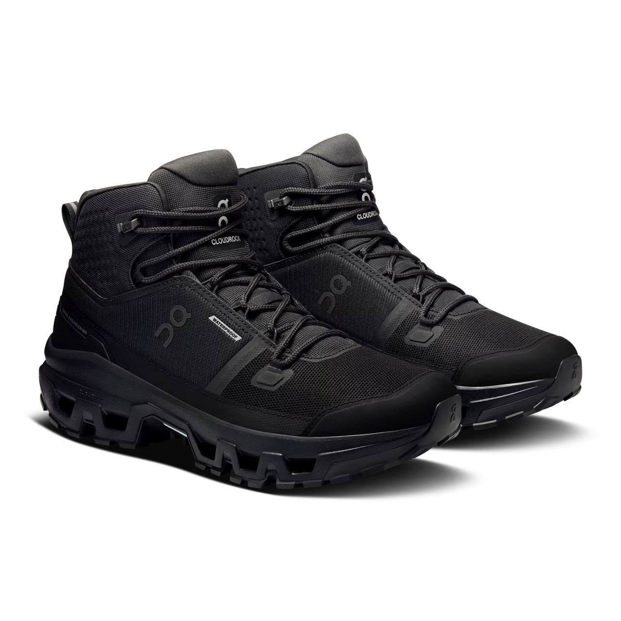 On Cloudrock Mid Waterproof - Black | Black