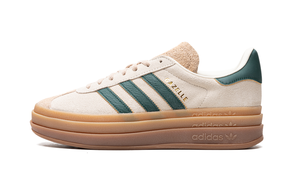 AD Gazelle Bold Magic Beige Collegiate Green